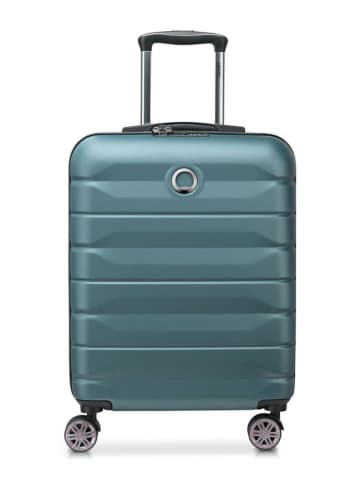 Delsey Walizka "Air Armour" w kolorze turkusowym - 40 x 55 x 20 cm
