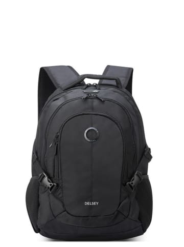 Delsey Rucksack in Schwarz - (B)32 x (H)44 x (T)16 cm