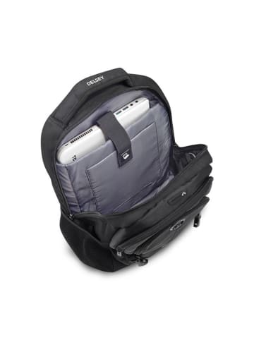 Delsey Rucksack in Schwarz - (B)32 x (H)44 x (T)16 cm