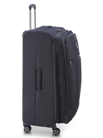 Delsey Softcase-trolley "Helium DLX" zwart - (B)50 x (H)83 x (D)33 cm