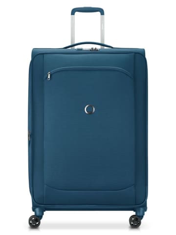 Delsey Softcase-Trolley "Montmartre Air 2.0"  in Blau - (B)52 x (H)83 x (T)33 cm