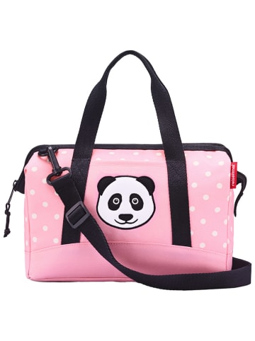 Reisenthel Torba podróżna w kolorze jasnoróżowo-czarnym - 27 x 21 x 12 cm