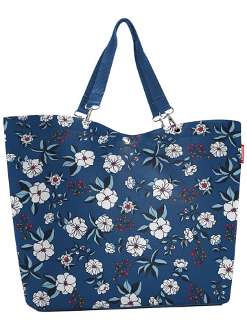 Reisenthel Shopper ''XL"' donkerblauw/crème - (B)68 x (H)45,5 x (D)20 cm