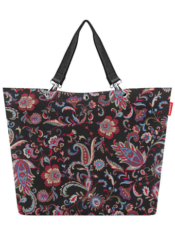 Reisenthel Shopper bag "XL" w kolorze czarnym ze wzorem - 68 x 45,5 x 20 cm