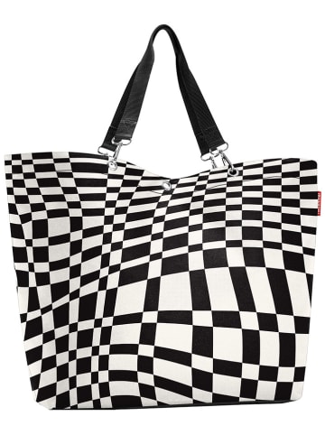 Reisenthel Shopper "XL" zwart/crème - (B)68 x (H)45,5 x (D)20 cm