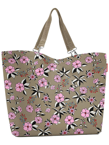 Reisenthel Shopper ''XL"' kaki/lichtroze - (B)68 x (H)45,5 x (D)20 cm