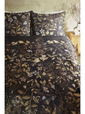 Beddinghouse Satin-Bettwäsche-Set "Serpentine" in Braun