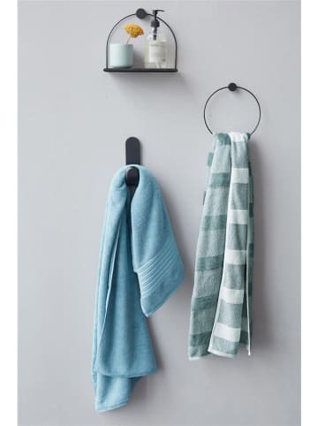 Beddinghouse 2-delige set: gastendoeken "Sheer" blauw