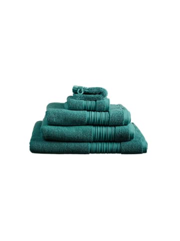 Beddinghouse Ręczniki (3 szt.) "Sheer" w kolorze ciemnozielonym dla gości