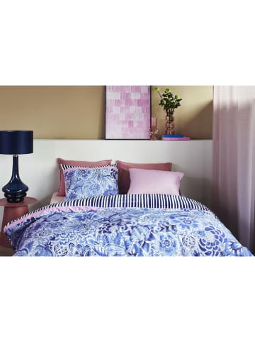 Oilily Komplet pościeli satynowej "Florence" w kolorze niebieskim