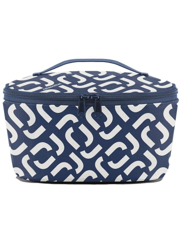Reisenthel Koeltas "Coolerbag S" donkerblauw/wit - (B)22,5 x (H)12 x (D)18,5 cm