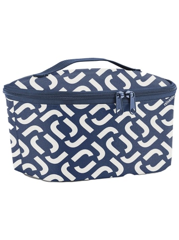 Reisenthel Koeltas "Coolerbag S" donkerblauw/wit - (B)22,5 x (H)12 x (D)18,5 cm