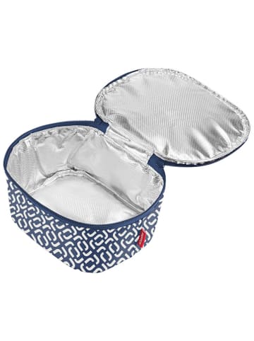 Reisenthel Koeltas "Coolerbag S" donkerblauw/wit - (B)22,5 x (H)12 x (D)18,5 cm