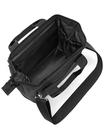 Reisenthel Schoudertas "Allrounder" zwart/wit - (B)22 x (H)24 x (D)13 cm