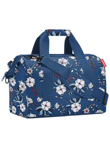 Reisenthel Weekender "Allrounder M" in Dunkelblau/ Weiß - (B)40 x (H)33,5 x (T)24 cm