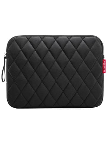 Reisenthel Laptoptas "Rhombus" zwart - (B)35 x (H)26 x (T)2 cm
