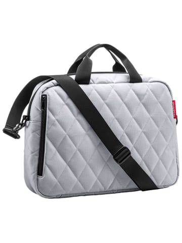 Reisenthel Laptoptas "Rhombus" grijs - (B)40 x (H)28,5 x (D)10 cm