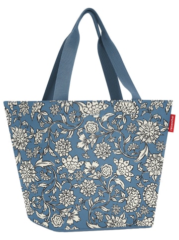 Reisenthel Shopper "M" in Blau/ Beige - (B)51 x (H)30,5 x (T)26 cm