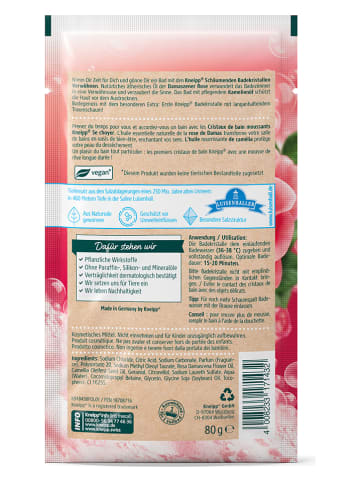 Kneipp 12er-Set: Schäumendes Badekristalle "Verwöhnen", je 80 g
