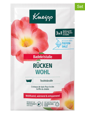 Kneipp 6er-Set: Badekristalle "RÃ¼cken Wohl", je 60 g