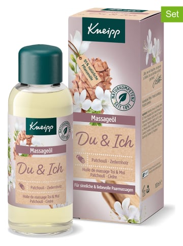 Kneipp 2er-Set: Massageöle "Du & Ich", je 100 ml