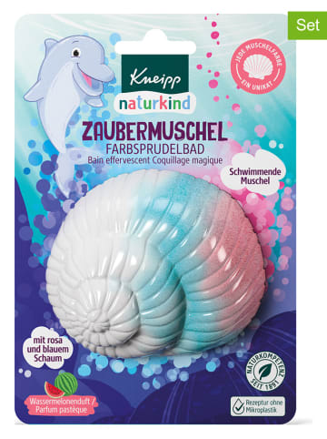 Kneipp 6er-Set: Farbsprudelbad "Zaubermuschel", je 85 g
