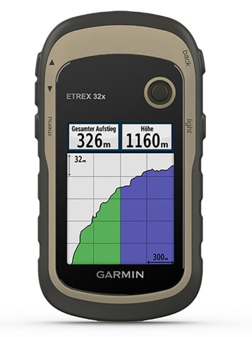 Garmin GPS-Handgerät "eTrex® 32X" in Schwarz/ Beige