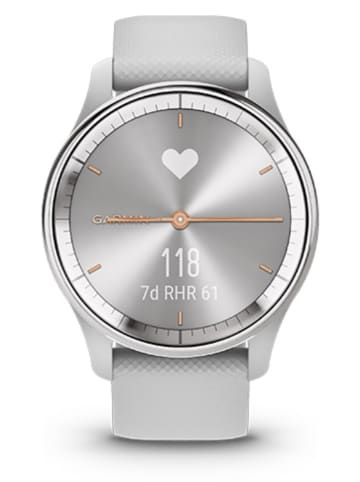 Garmin Hybrid-Smartwatch "vívomove® Trend" in Grau/ Silber