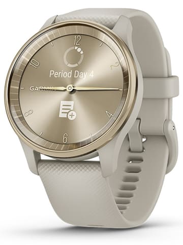 Garmin Hybrid-Smartwatch "vívomove® Trend" in Beige/ Gold