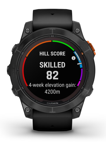 Garmin GPS-Multisport-Smartwatch "Fenix® 7 Pro Solar" in Schwarz/ Grau