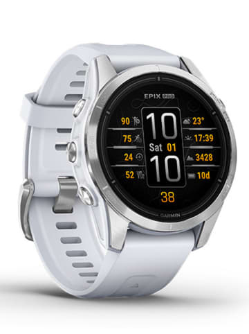 Garmin GPS-Multisport-Smartwatch "epix™ Pro (Gen 2)" in Weiß