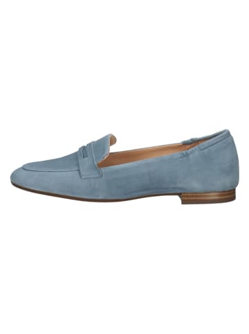 PETER KAISER Leder-Slipper in Hellblau