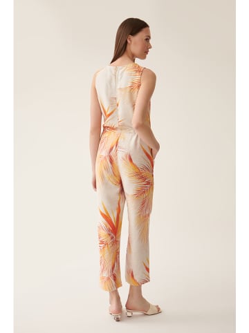 TATUUM Jumpsuit crème/oranje