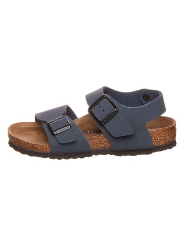 Birkenstock Sandalen "NY" in Blau - Weite S