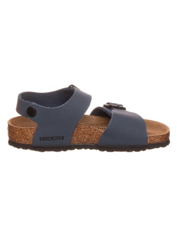 Birkenstock Sandalen "NY" in Blau - Weite S