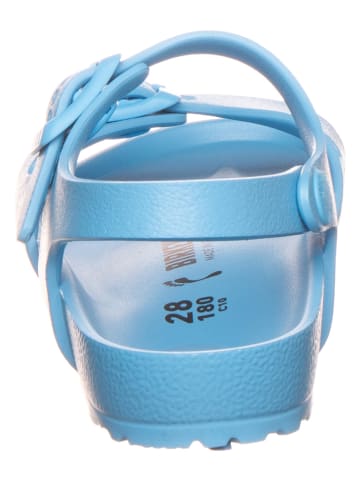 Birkenstock Sandały "Rio" w kolorze błękitnym