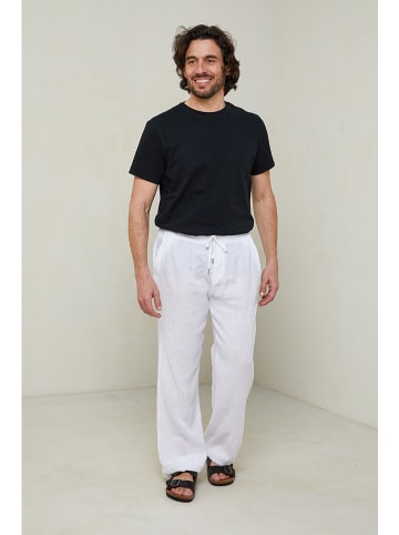 Lin Passion Hose in Weiß