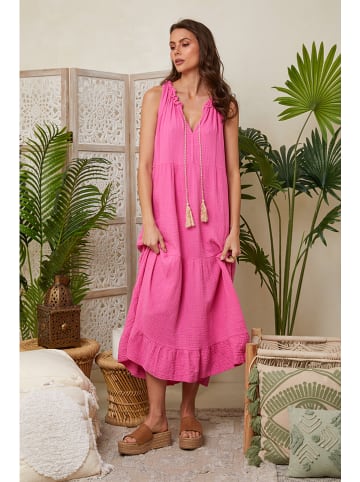 Lin Passion Sukienka w kolorze różowym