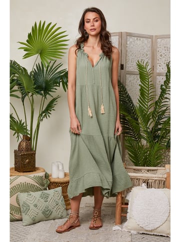 Lin Passion Jurk groen