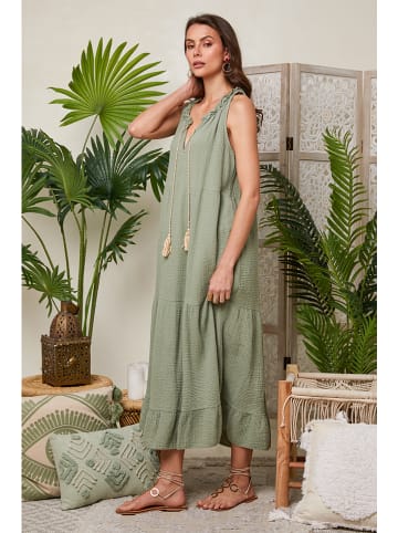 Lin Passion Jurk groen