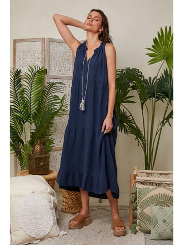 Lin Passion Kleid in Dunkelblau