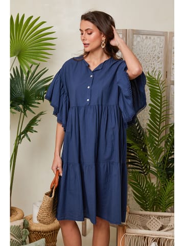 Lin Passion Kleid in Dunkelblau