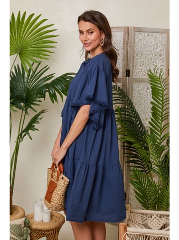 Lin Passion Kleid in Dunkelblau