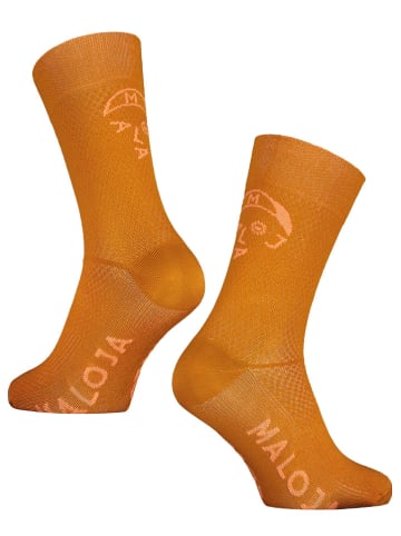 Maloja Functionele sokken "PaviaM" geel