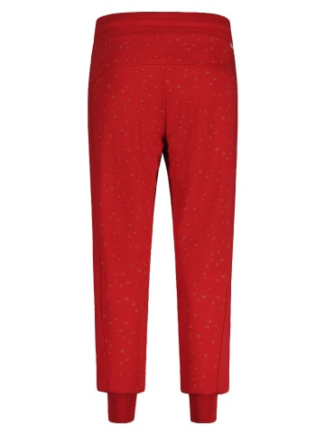 Maloja Spodnie dresowe "PianaM" w kolorze czerwonym