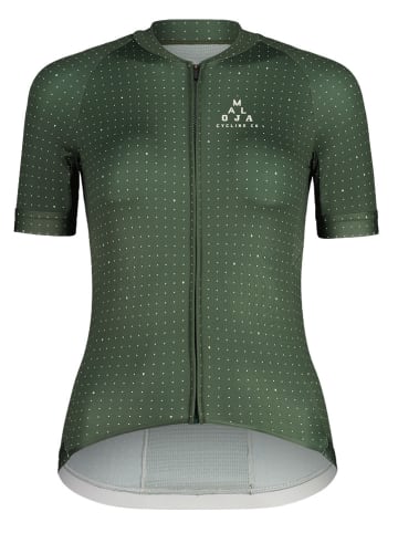 Maloja Koszulka kolarska "SandlingM" w kolorze zielonym