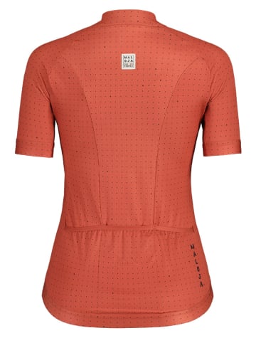 Maloja Koszulka kolarska "SandlingM" w kolorze pomarańczowym