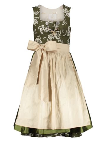 Halali by Astrid Söll Dirndl "Gerlinde" in Grün/ Beige
