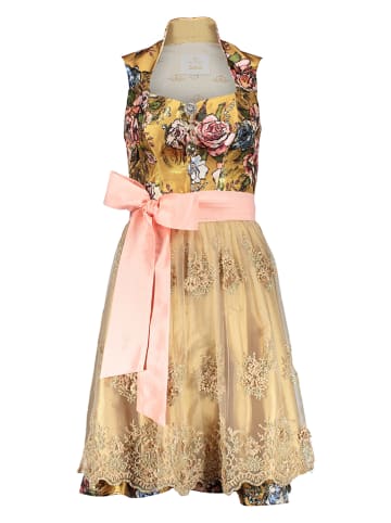 Halali by Astrid Söll Dirndl in Gelb/ Rosa