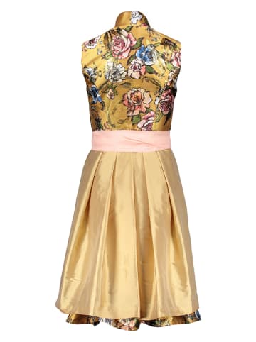 Halali by Astrid Söll Dirndl in Gelb/ Rosa